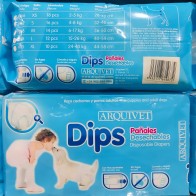 Pañal Arquidips Talla M - 14 Piezas para Perros