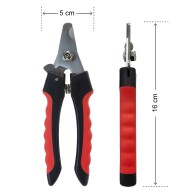 Large Nail Clipper with Paw Print Design