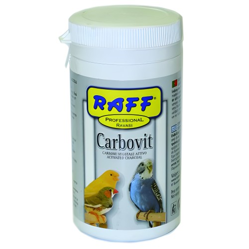 Raff Carbovit 100g - Intestinal Absorbent Granules for Birds