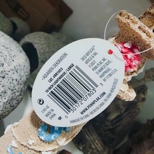 Faro Hipocampus Decoración Acuario