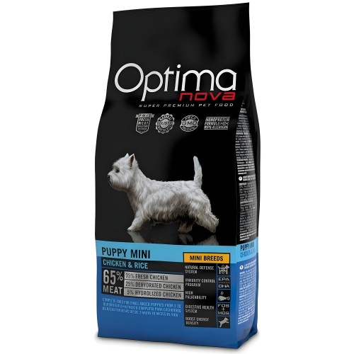 Optima Nova Puppy Mini Chicken Rice 2 Kg