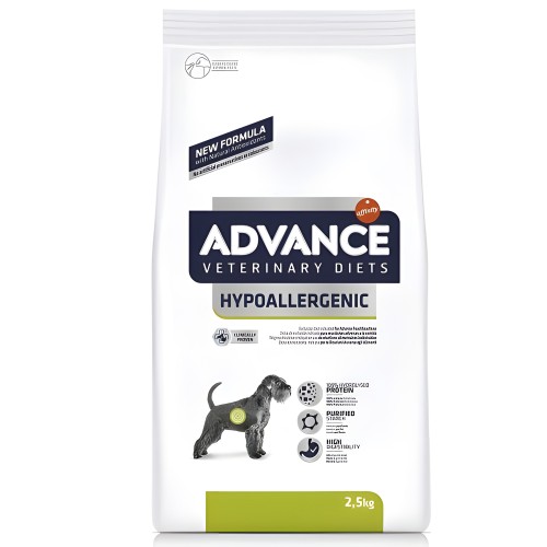 Pienso Hipoalergénico para Perros Advance 2.5kg - Dieta Completa