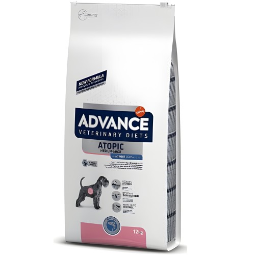 Advance Dog Atopic Trout 12 Kg - Cuidado de la Piel