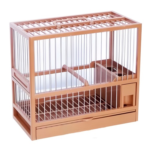 Wooden C-1 Bird Cage with Tray