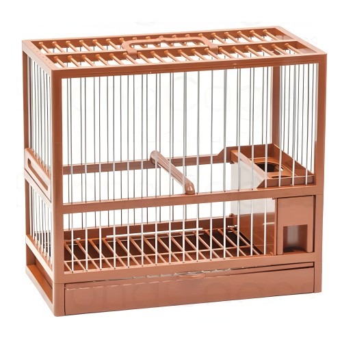 Wooden C-1 Bird Cage with Tray