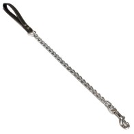 Metal and Leather Dog Leash
