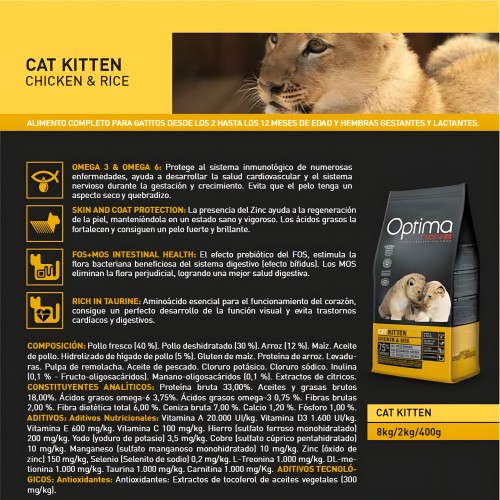 Optima Nova Cat Kitten Food