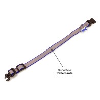 Collar Perro Reflectante Azul - Arquivet