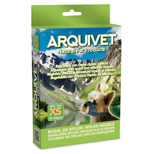 Arquivet Nylon Muzzle XS for Yorkshire
