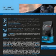 Optima Nova Cat Light 2 Kg - Control de Peso Saludable