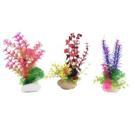 Planta Rock 20 Cm - Decoración Realista para Acuarios