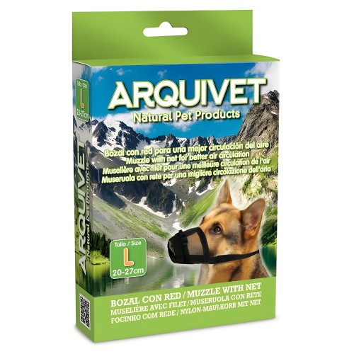 Adjustable Nylon Dog Muzzle Size S for Safety