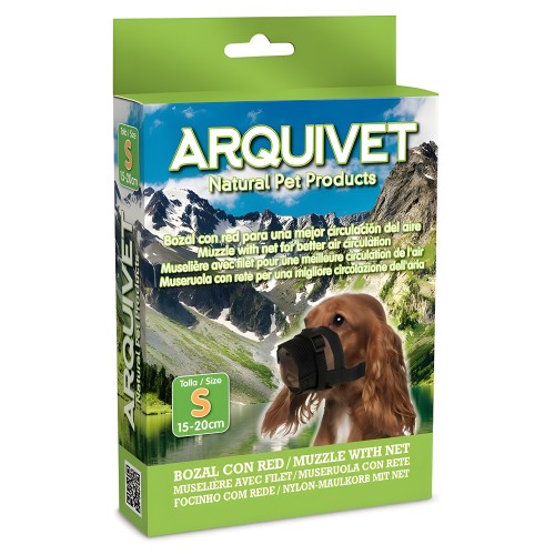 Bozal de Nylon Ajustable Talla M de Arquivet