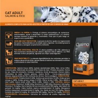 Comida para Gatos Adultos Optima Nova con Salmón y Arroz 2 Kg