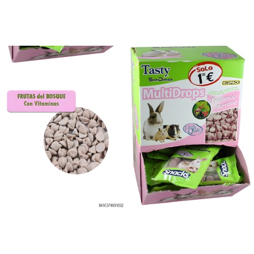 Multidrops Forest Fruits Treats for Rodents - 60g