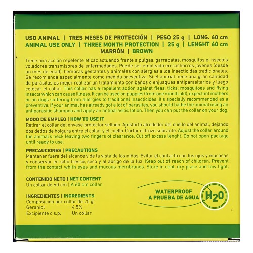 Pet Natura Repellent Collar - Natural Protection for Dogs