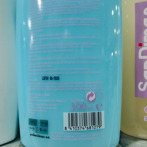 Champú Suavizante Cachorros San Dimas 300ml - Fórmula Suave