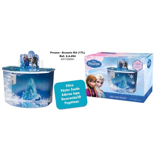Acuario Kit Frozen 17 Lts.