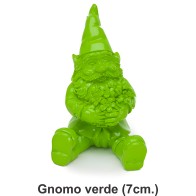Green Gnome Aquarium Decoration - Fun and Safe