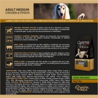 Optima Nova Adult Medium Pollo Patata - Pienso Premium