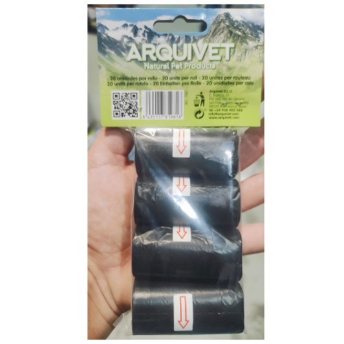 Bolsas Higiénicas para Perros Arquivet - Esenciales para Paseos