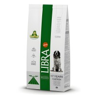 Libra Dog Senior + 7 Years 12 Kg.