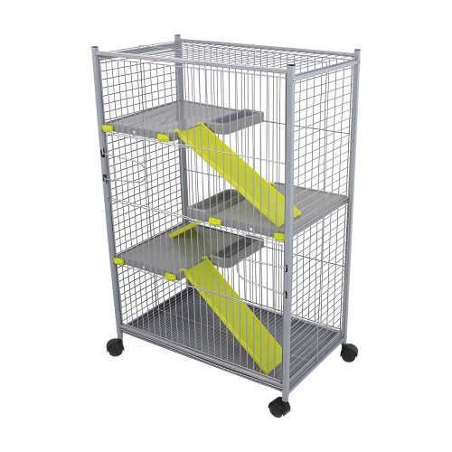Large Rodent Cage 492 Grey