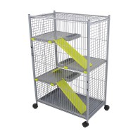 Large Rodent Cage 492 Grey