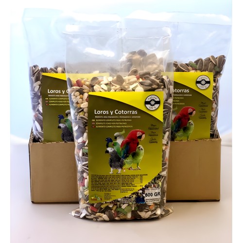 Alimento Completo para Loros y Cotorras - 600g