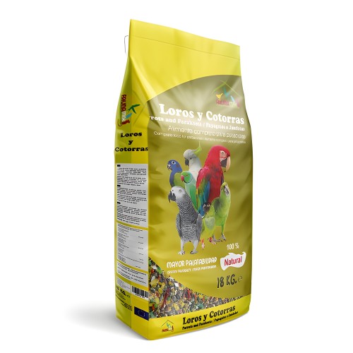 Alimento Completo para Loros y Cotorras - 600g