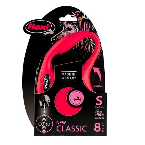 Flexi New Classic S Cord 8m Retractable Leash