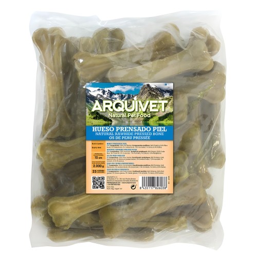 Pressed Bone for Dogs 15 cm - Dental Chew Treat