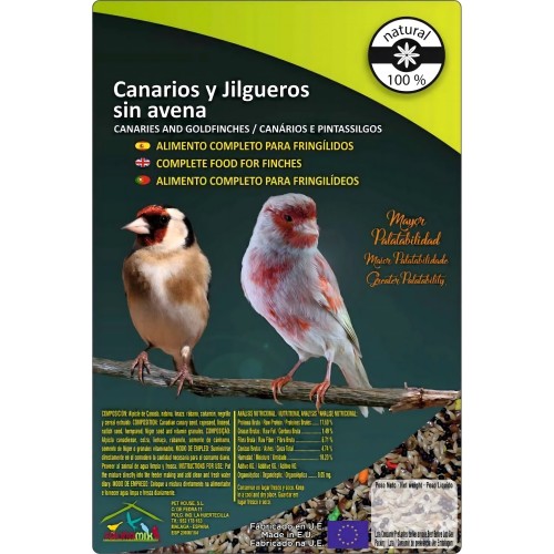 Canarios Sin Avena Faunamix 1 Kg.