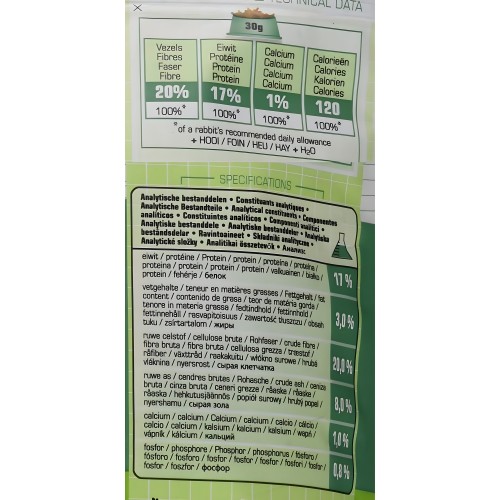 Versele-Laga Complete Cuni Junior Rabbit Food