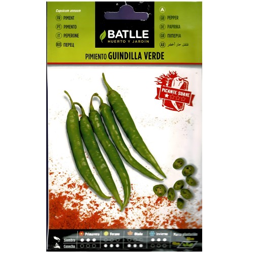 Pimiento Guindilla Verde