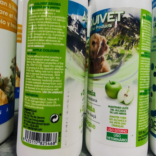 Colonia Perros Aroma Manzana