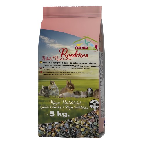Mezcla para Roedores 20 Kg - Alimento Nutritivo para Mascotas Pequeñas