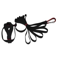 Arnés Para Guacamayo. Negro - Accesorio Seguro para Salidas