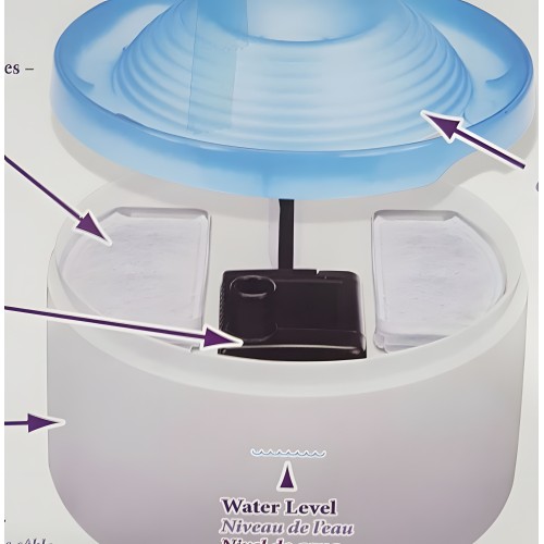 Filtro de Carbono para Fuente Oasis de Cat/Dog Life - Pack de 2