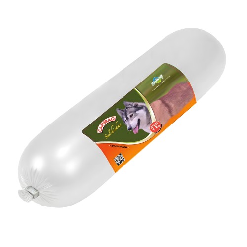 Salchicha Canibaq con Carne y Arroz Para Perros - 1 Kg