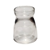 Bebedero Cristal Transparente para Aves - Canariz