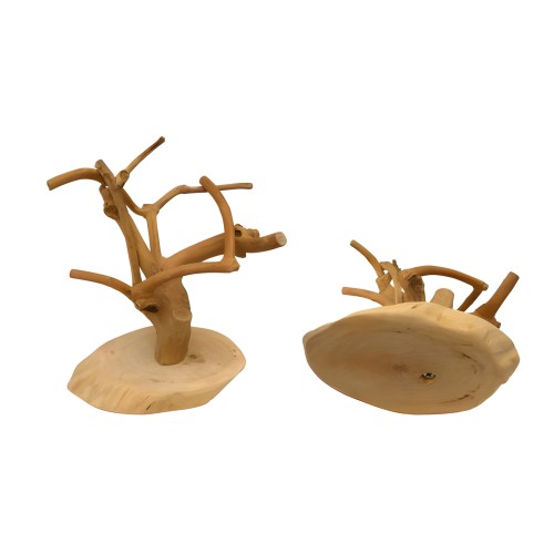 Java Mini Tree, Coffee Wood Base - XS
