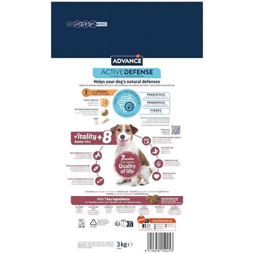 Advance Mini Senior Pollo 1.5kg