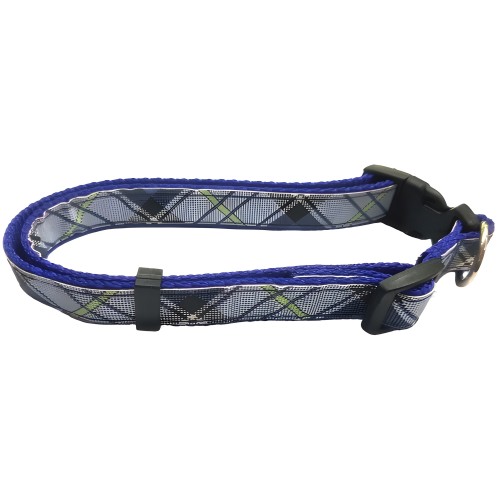 Nylon Collar 20mm 35-50cm Gales Blue - Stylish and Durable