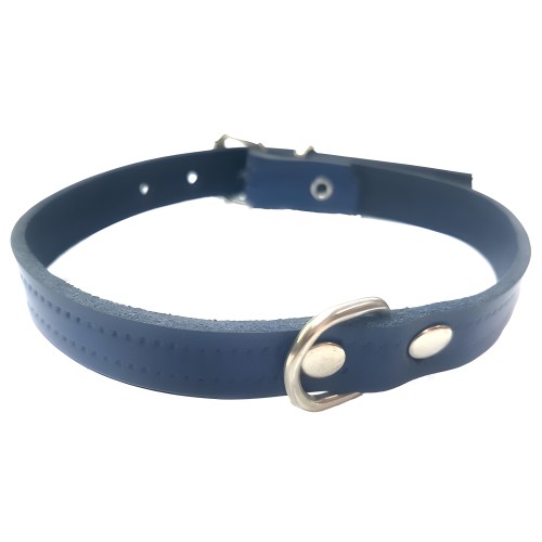 Black Leather Collar Laura 1.5x40cm