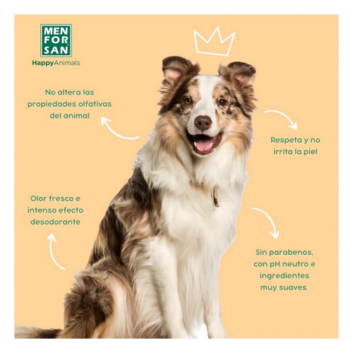 Menforsan Vanilla/Orange Cologne for Dogs 125ml