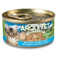 Atún Blanco y Pargo en Salsa 80gr - Comida Gourmet para Gatos
