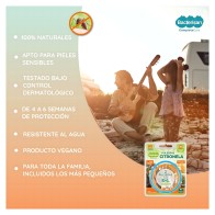 Bacterisan Pulseras Citronela 2 Uds. - Repelente Natural de Mosquitos