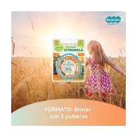 Bacterisan Pulseras Citronela 2 Uds. - Repelente Natural de Mosquitos