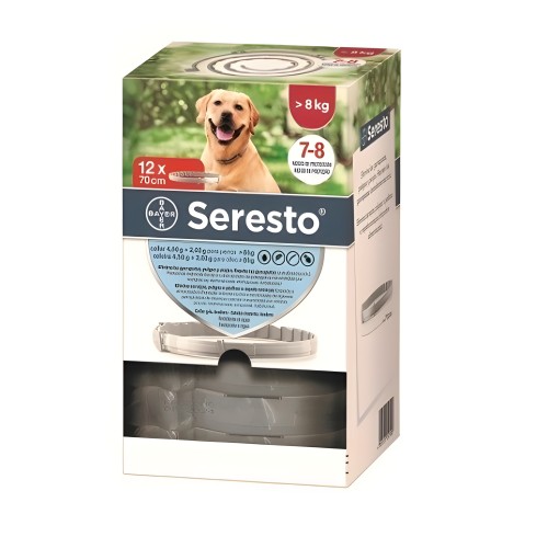 Seresto Clinical Collar for Small Dogs - Up to 8kg